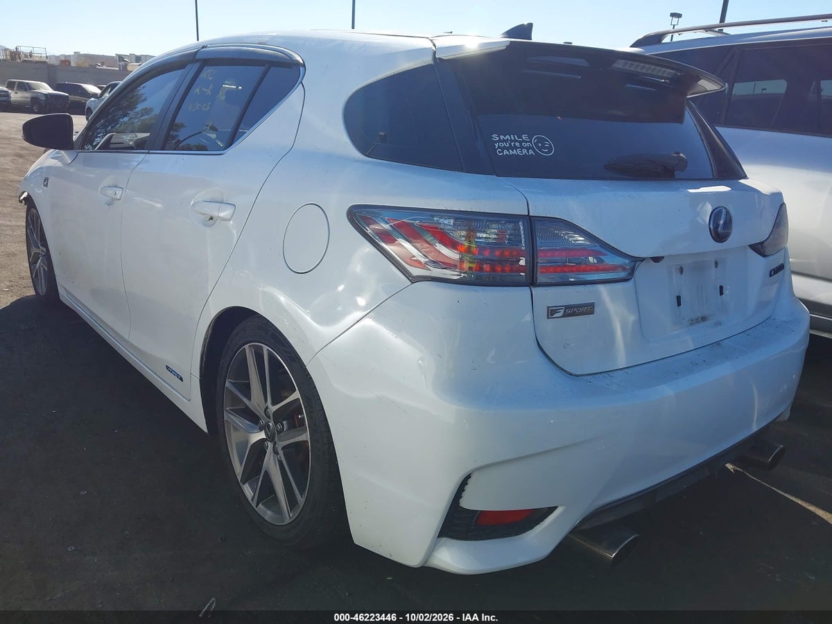 2017 LEXUS CT 200H — снимка 3