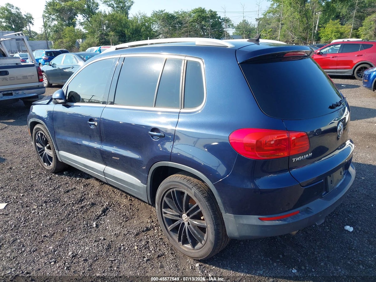 2013 VOLKSWAGEN TIGUAN SE — снимка 3