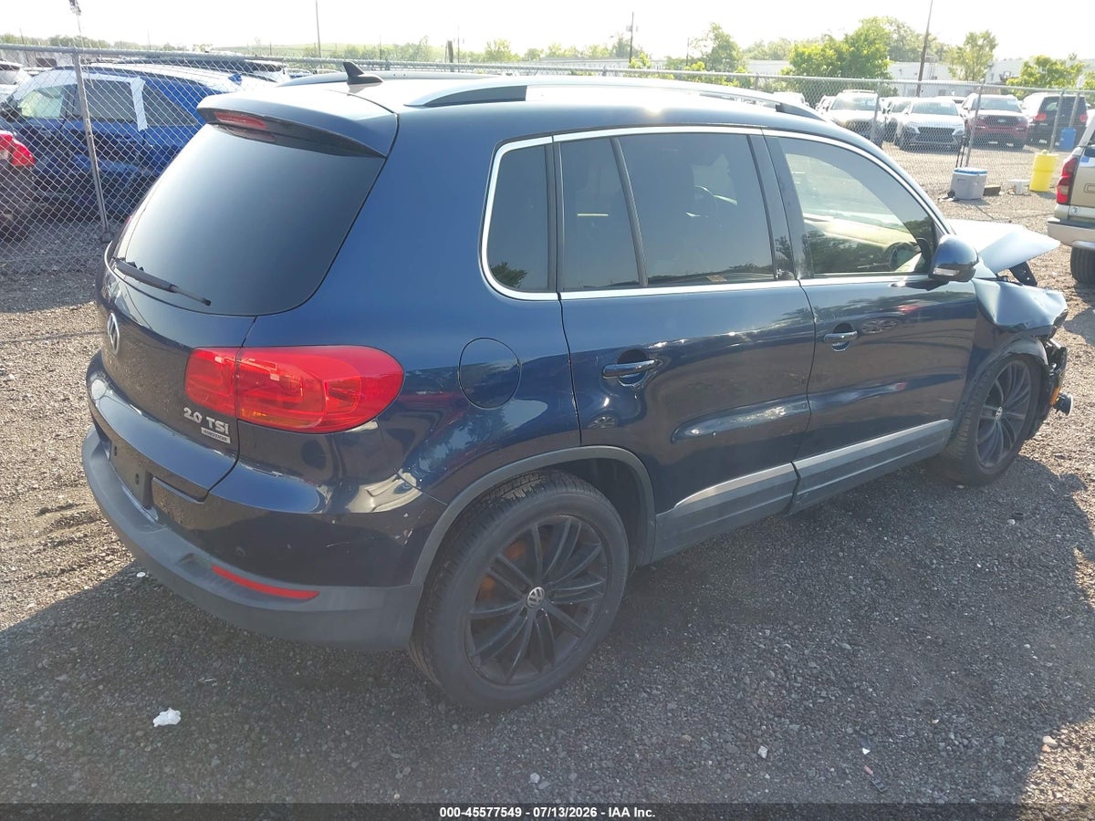 2013 VOLKSWAGEN TIGUAN SE — снимка 4