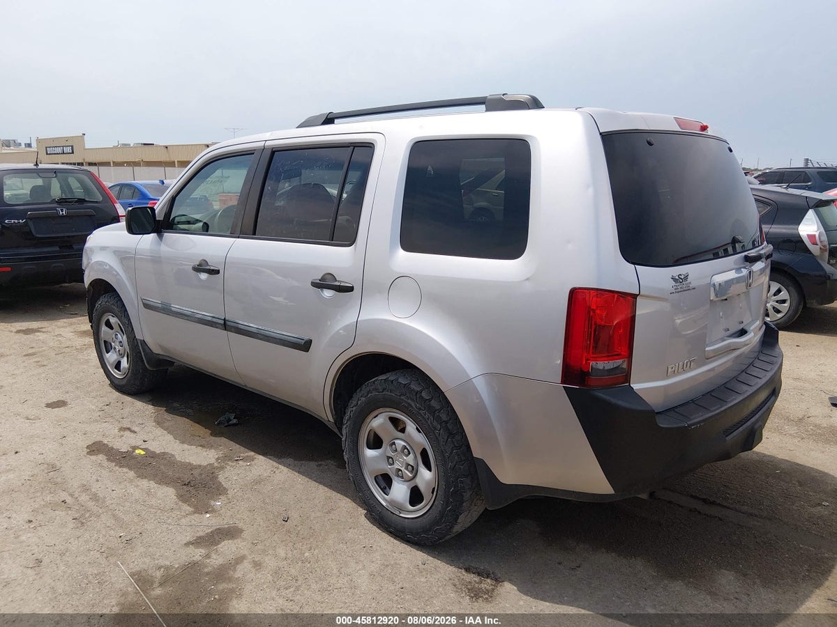 2014 HONDA PILOT LX — снимка 3