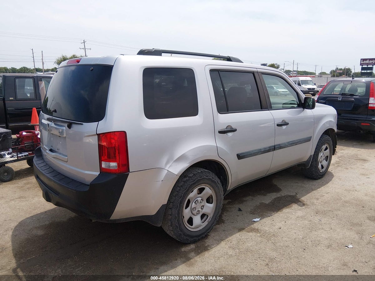 2014 HONDA PILOT LX — снимка 4