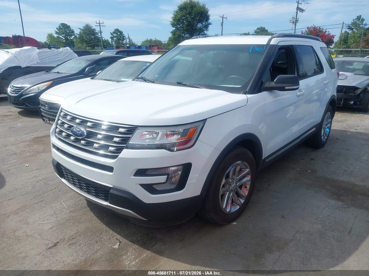 2016 FORD EXPLORER XLT — снимка 2