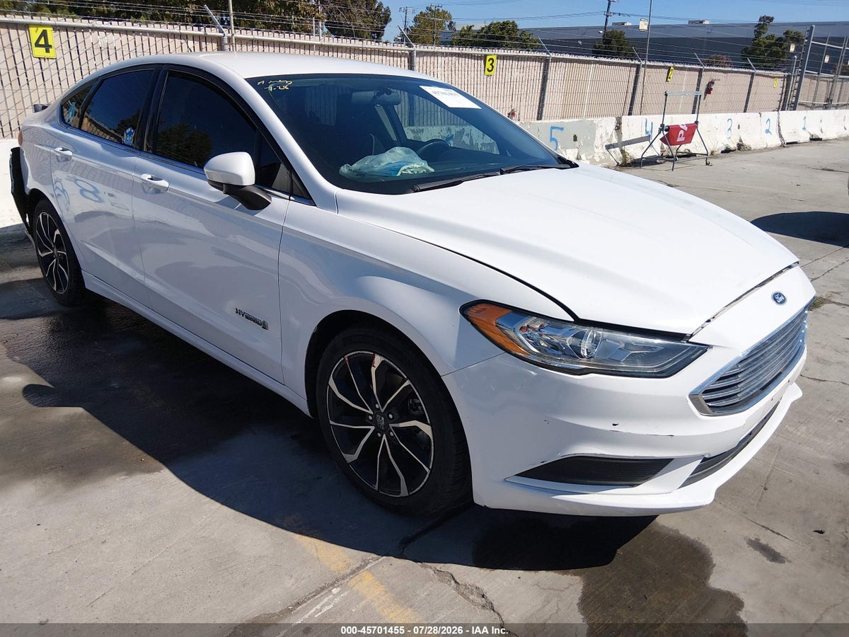 2017 FORD FUSION HYBRID SE