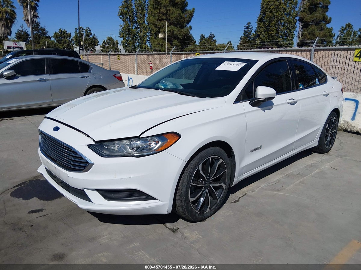 2017 FORD FUSION HYBRID SE — снимка 2