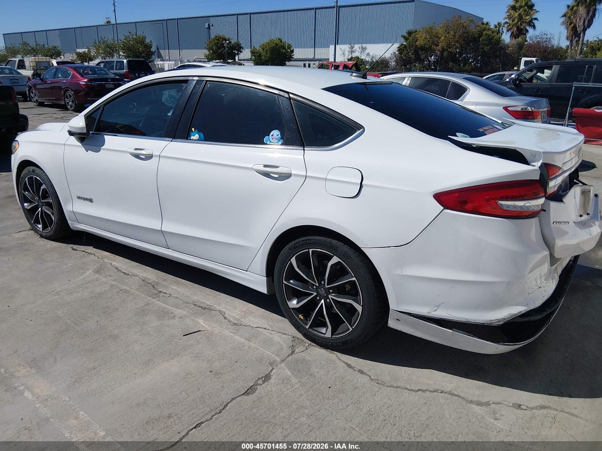 2017 FORD FUSION HYBRID SE — снимка 3