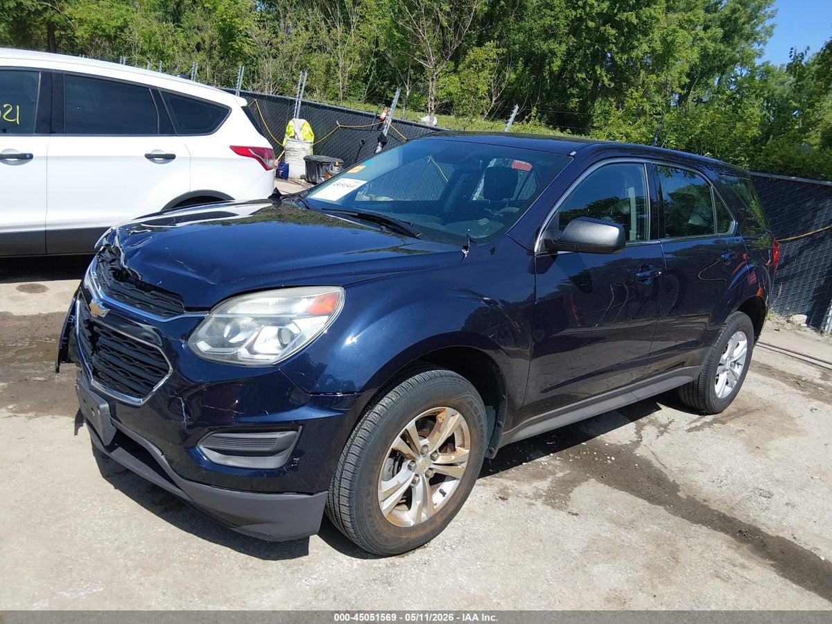 2017 CHEVROLET EQUINOX LS — снимка 2