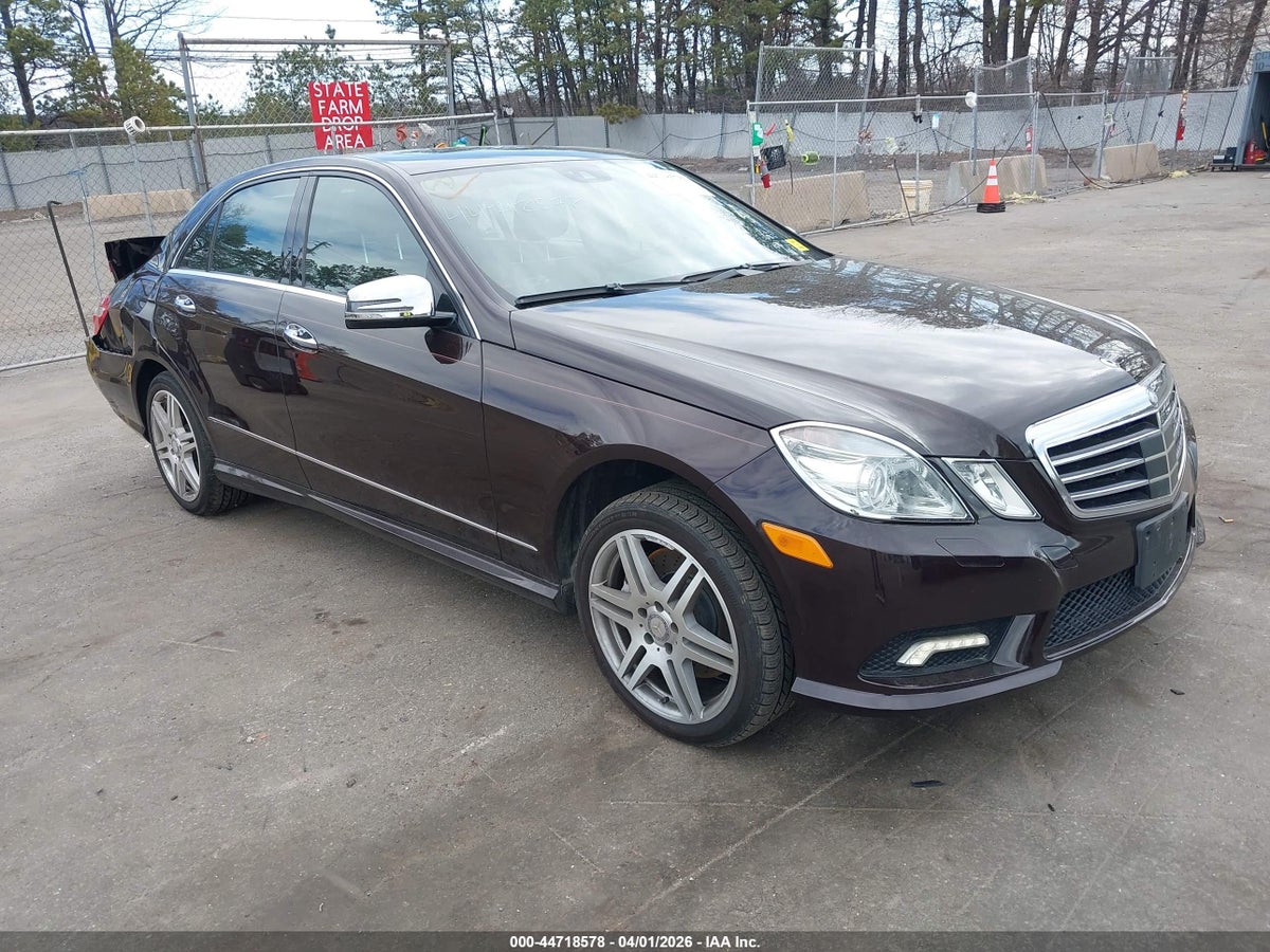 2010 MERCEDES-BENZ E 550 4MATIC