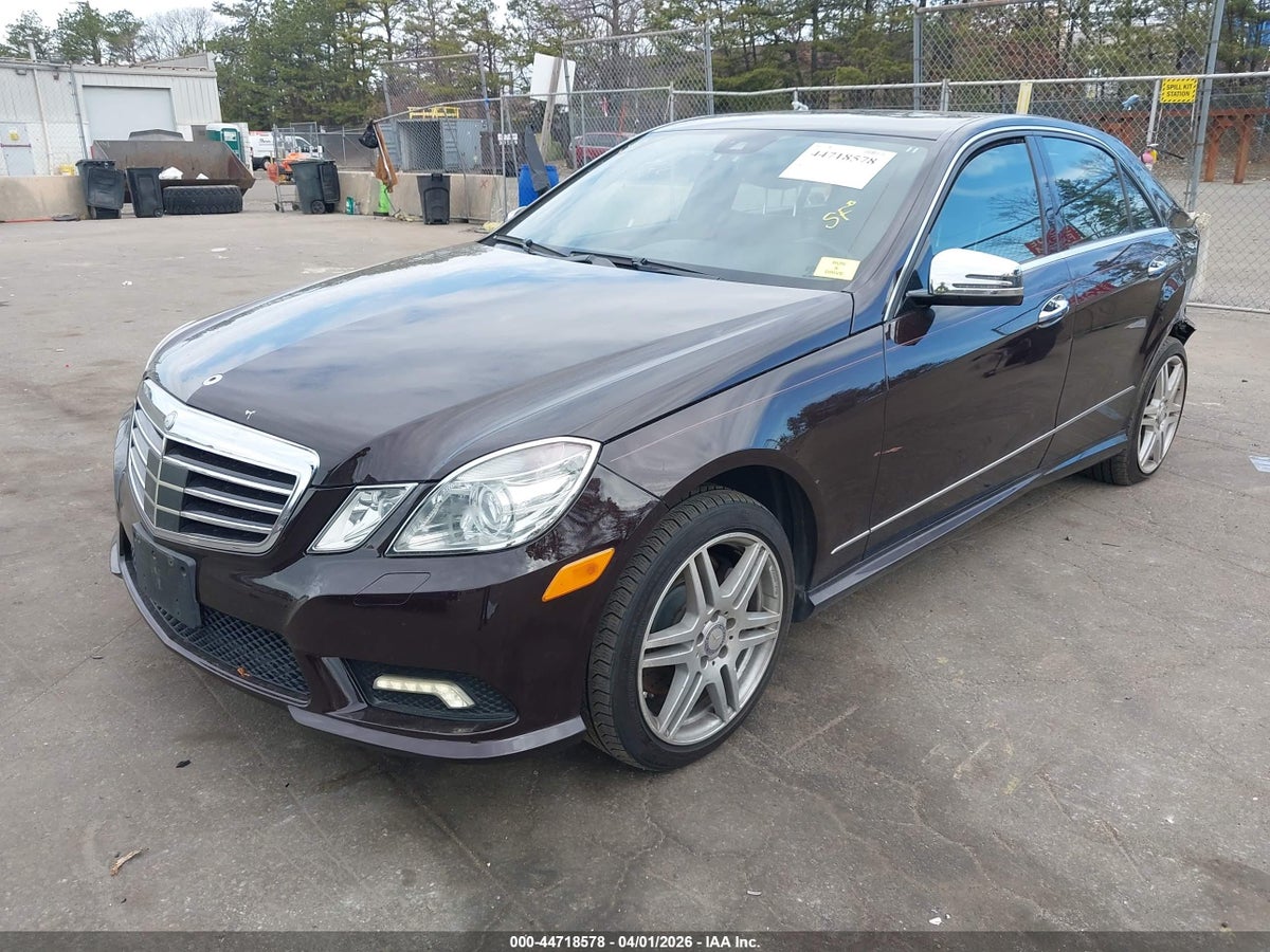 2010 MERCEDES-BENZ E 550 4MATIC — снимка 2
