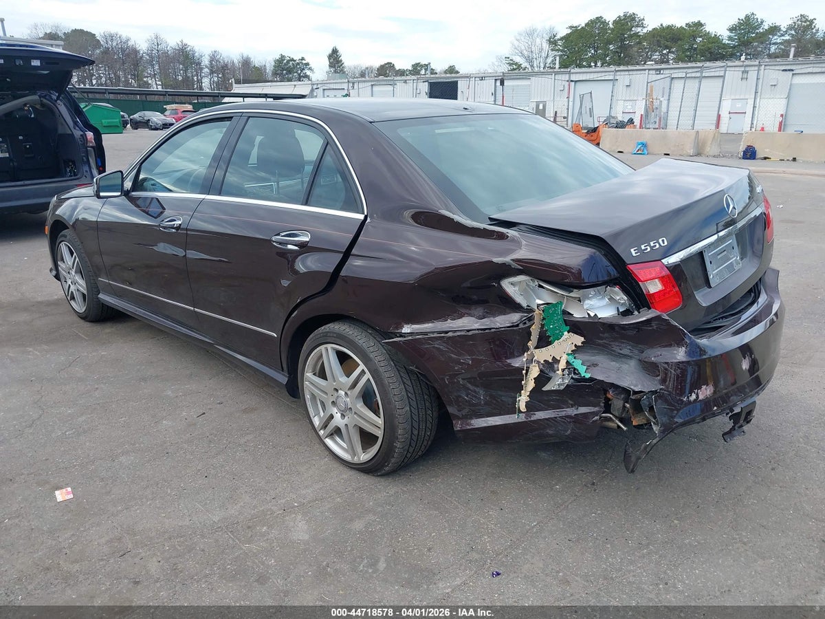 2010 MERCEDES-BENZ E 550 4MATIC — снимка 3