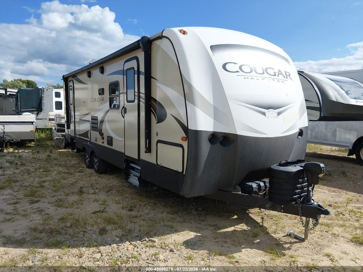 2019 KEYSTONE RV COUGAR 26RBS TRAVEL TRAILER