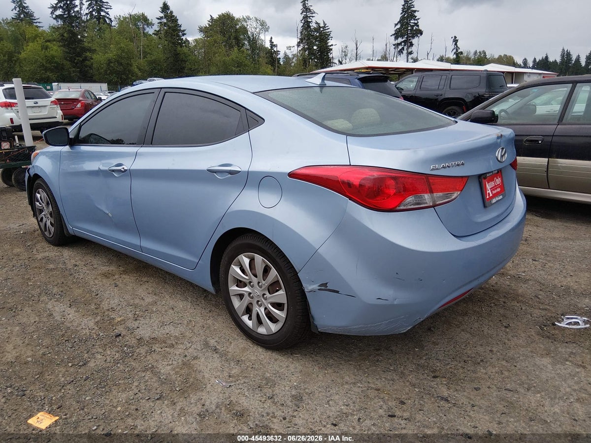 2013 HYUNDAI ELANTRA GLS — снимка 3