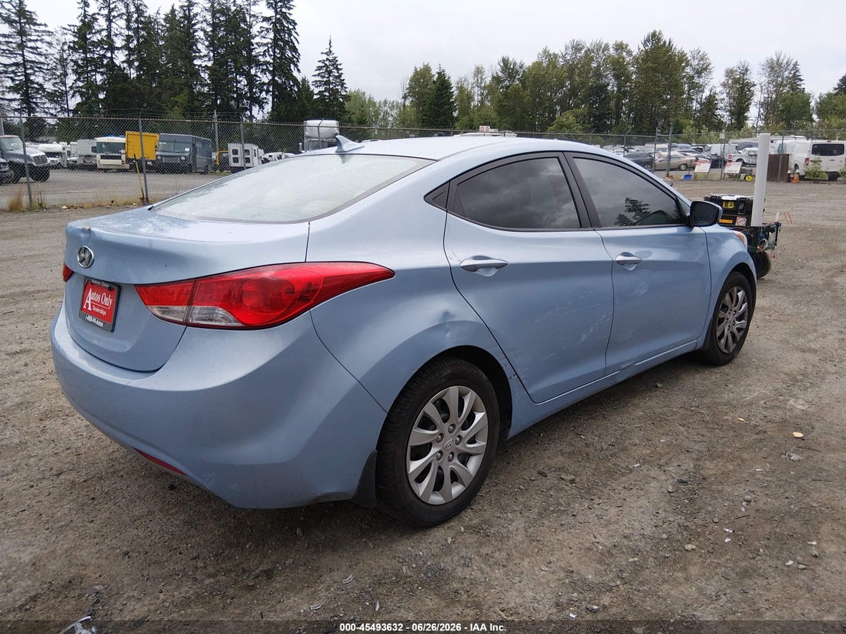 2013 HYUNDAI ELANTRA GLS — снимка 4