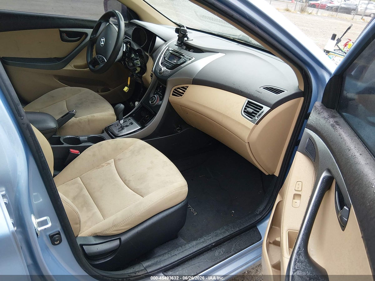 2013 HYUNDAI ELANTRA GLS — снимка 5