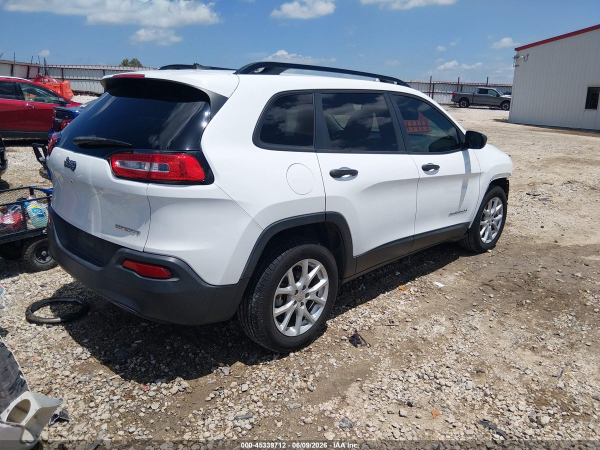 2016 JEEP CHEROKEE SPORT — снимка 4
