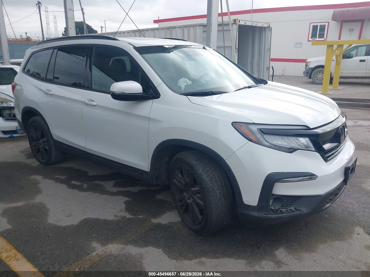 2022 HONDA PILOT AWD BLACK EDITION