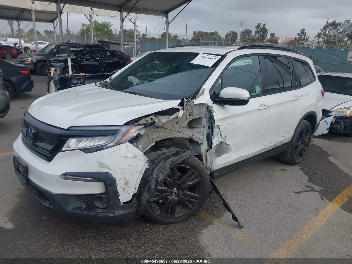 2022 HONDA PILOT AWD BLACK EDITION — снимка 2