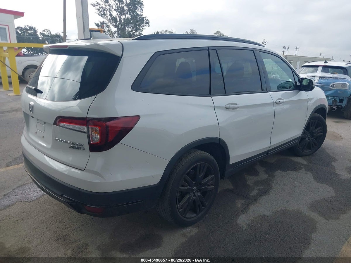 2022 HONDA PILOT AWD BLACK EDITION — снимка 4