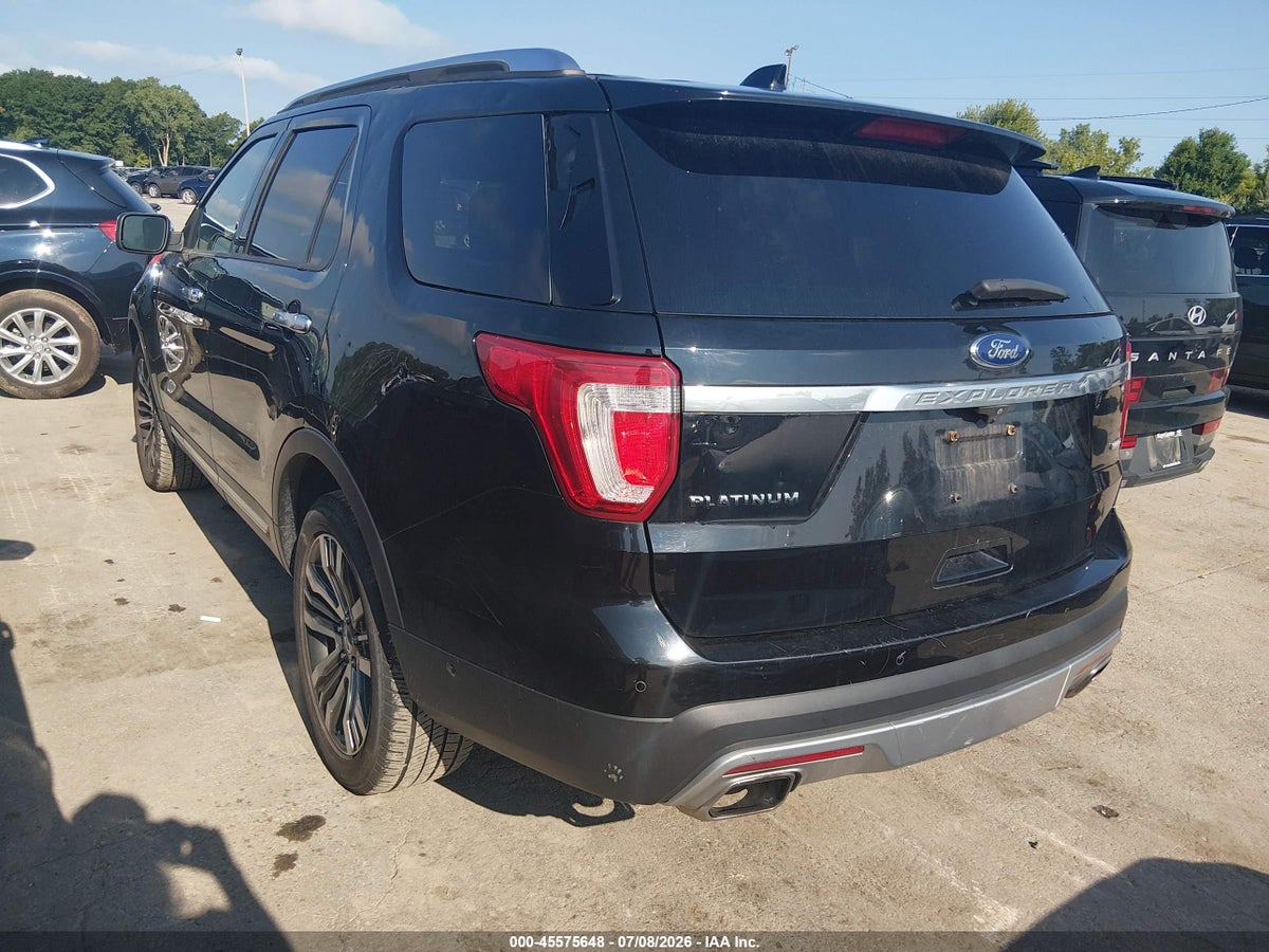 2017 FORD EXPLORER PLATINUM — снимка 3