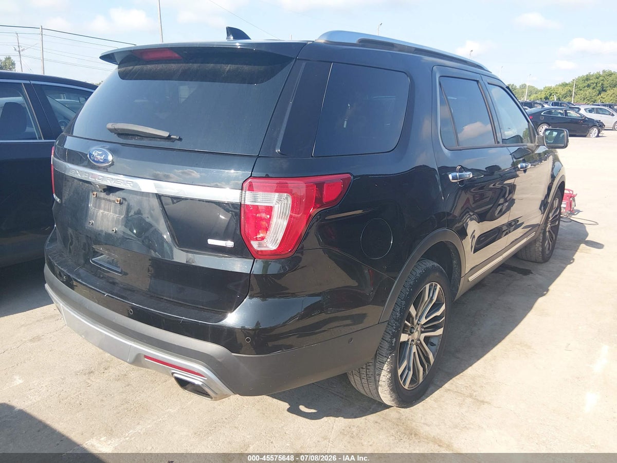 2017 FORD EXPLORER PLATINUM — снимка 4