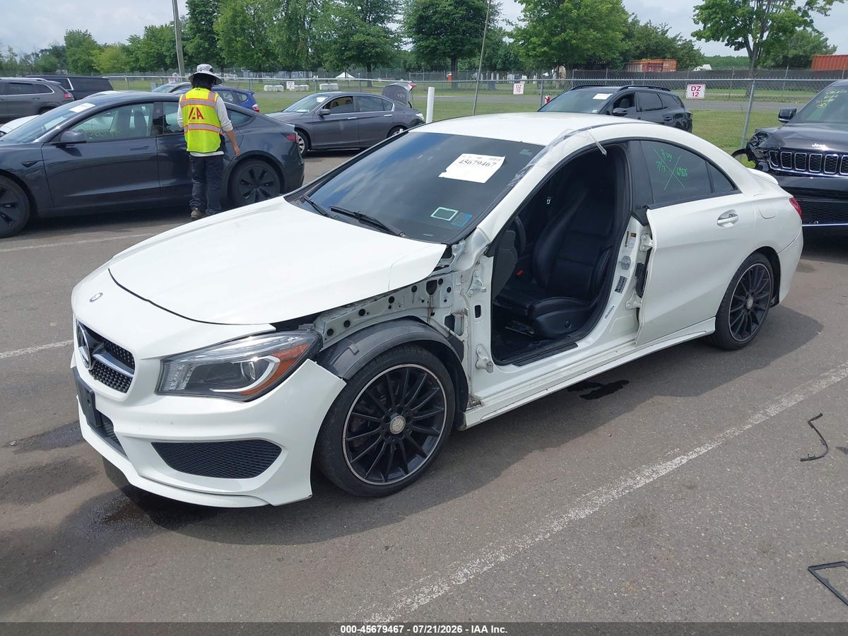 2016 MERCEDES-BENZ CLA 250 4MATIC — снимка 2