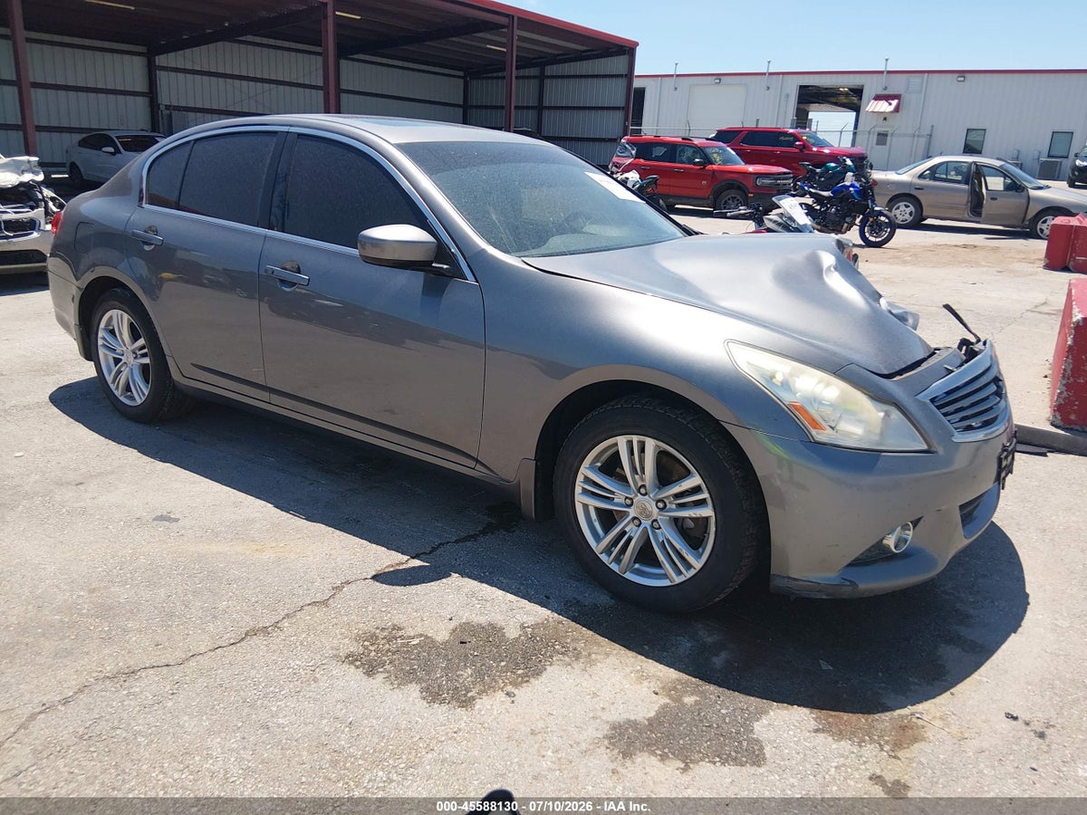 2012 INFINITI G25X