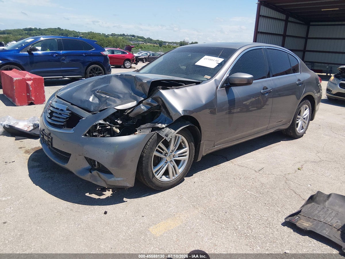 2012 INFINITI G25X — снимка 2