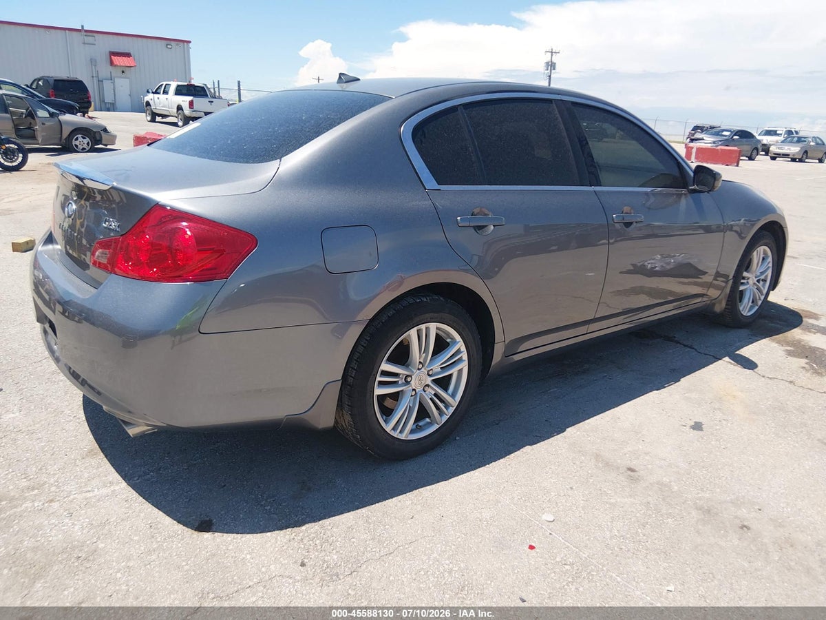 2012 INFINITI G25X — снимка 4