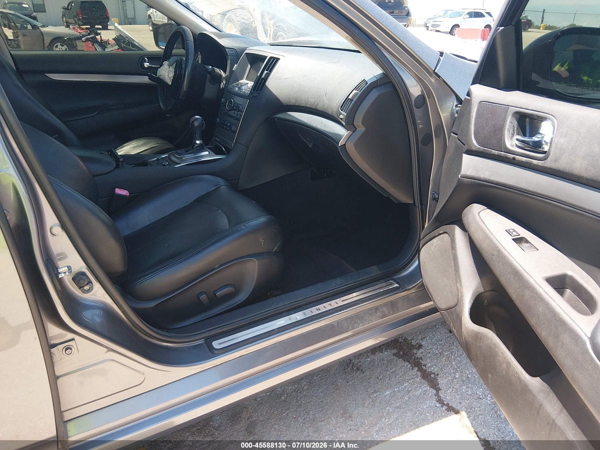 2012 INFINITI G25X — снимка 5