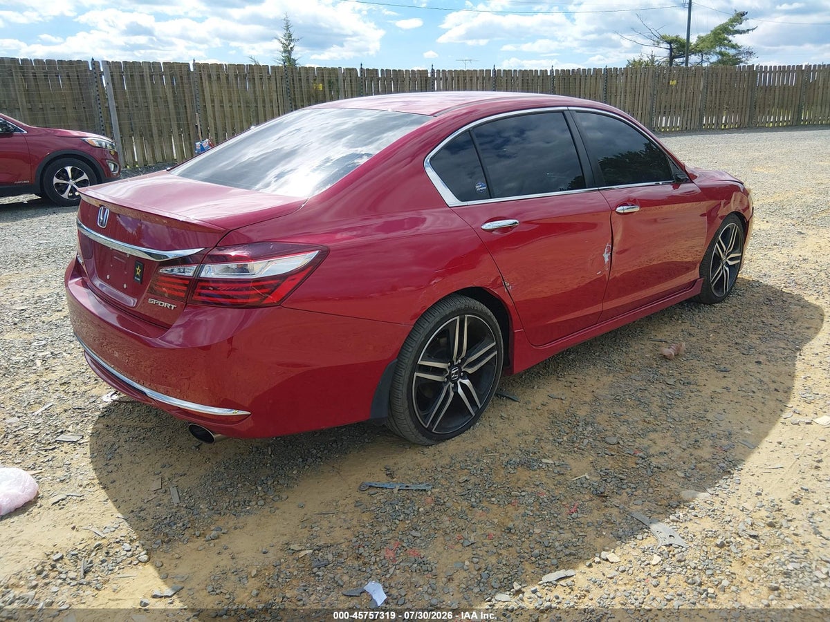 2016 HONDA ACCORD SPORT — снимка 4