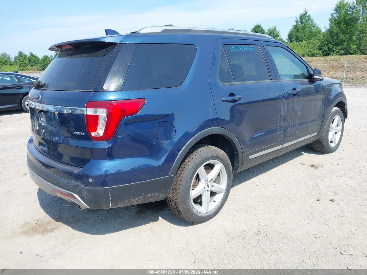 2016 FORD EXPLORER XLT — снимка 4