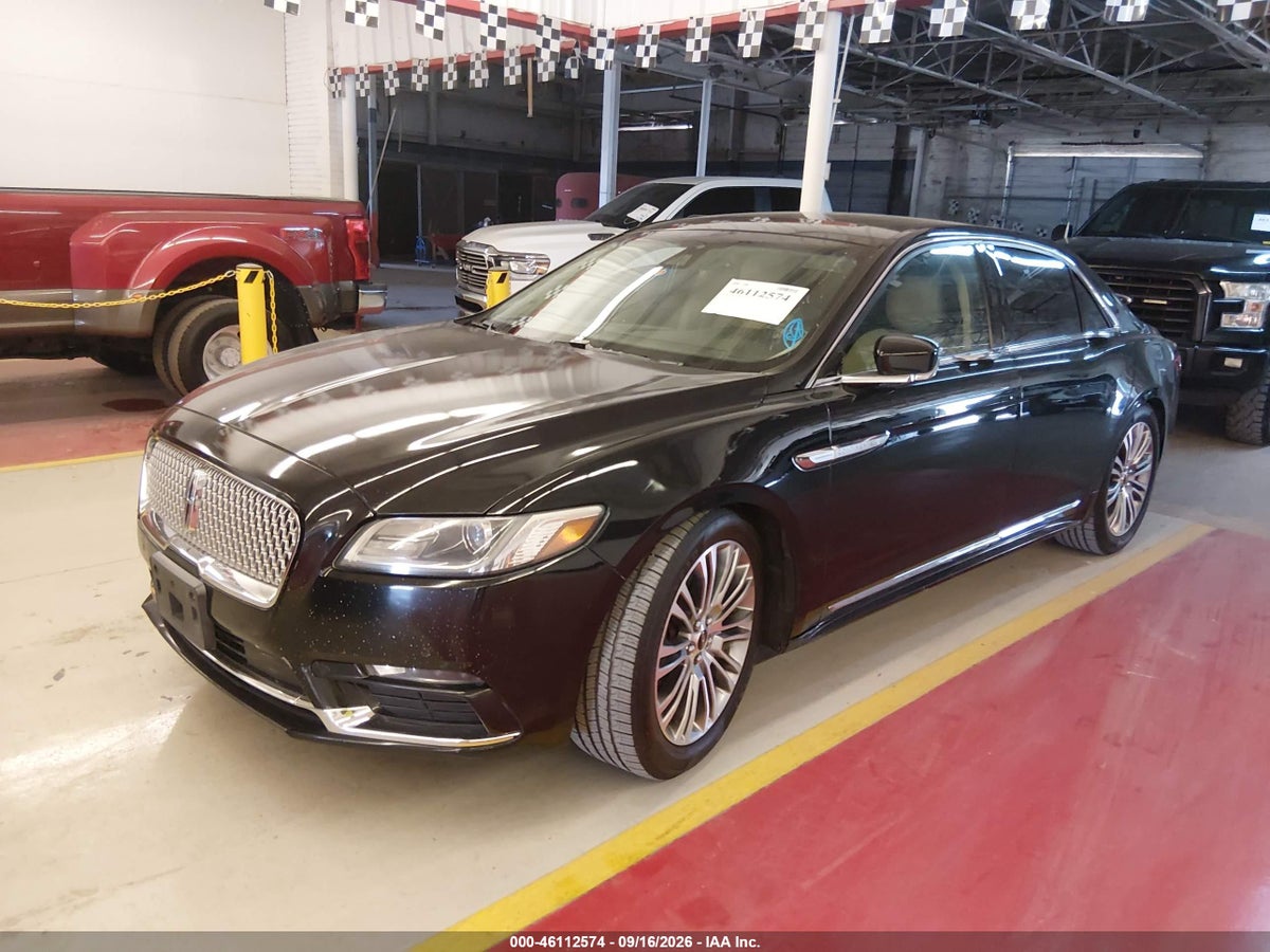 2017 LINCOLN CONTINENTAL SELECT — снимка 2