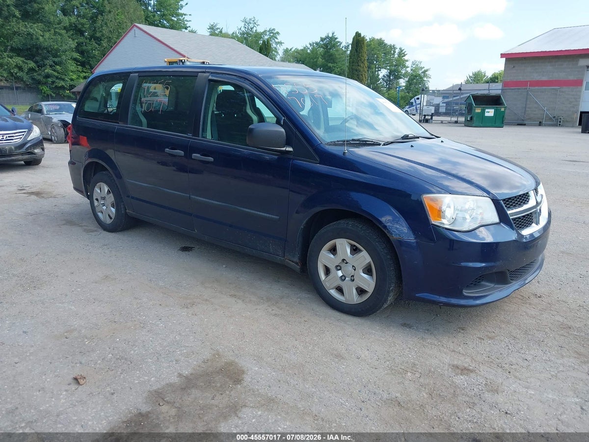 2013 DODGE GRAND CARAVAN AMERICAN VALUE PKG