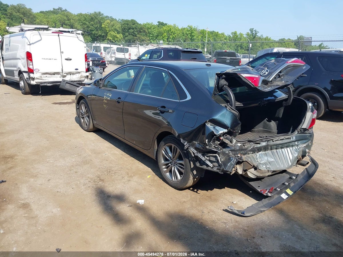 2017 TOYOTA CAMRY SE — снимка 3