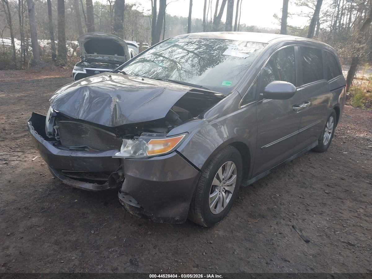 2014 HONDA ODYSSEY EX-L — снимка 2