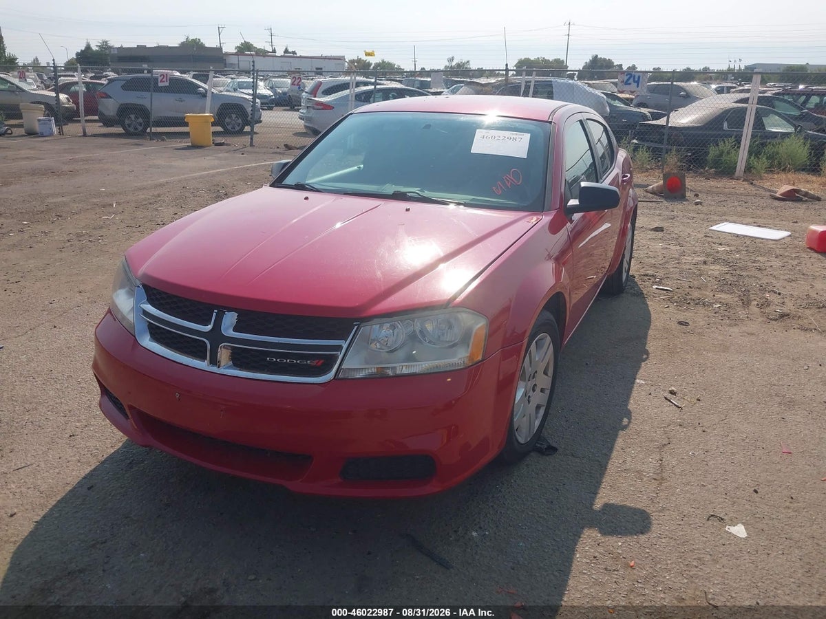 2014 DODGE AVENGER SE — снимка 2
