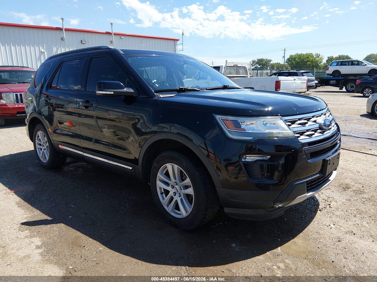 2018 FORD EXPLORER XLT