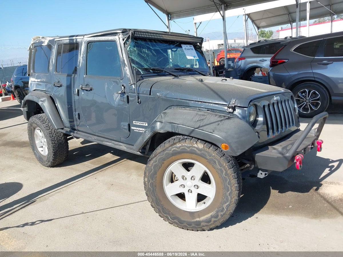2017 JEEP WRANGLER UNLIMITED SPORT