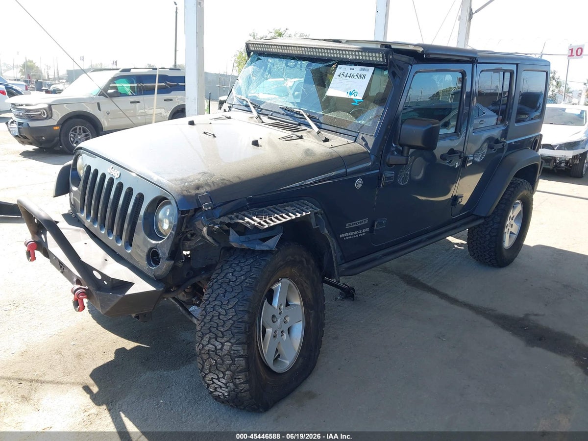 2017 JEEP WRANGLER UNLIMITED SPORT — снимка 2