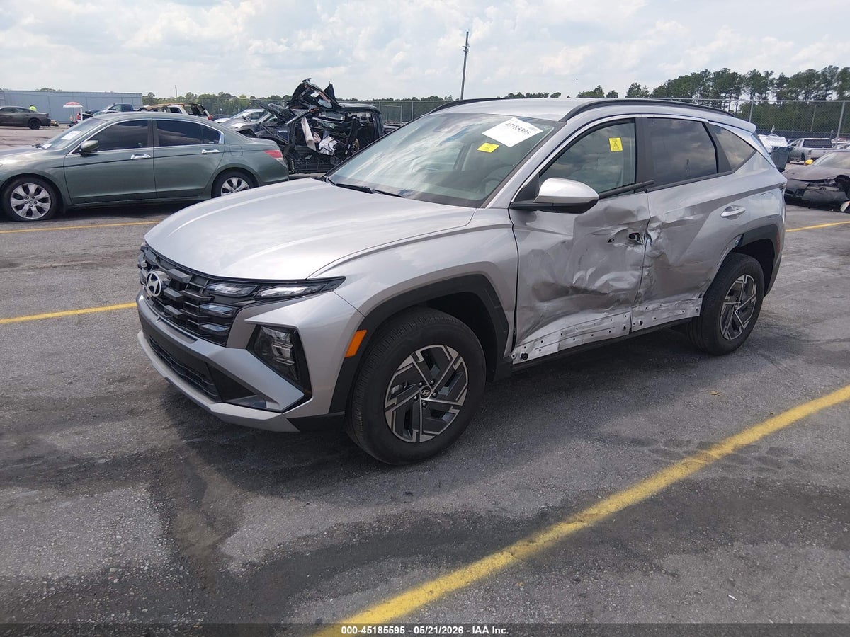 2025 HYUNDAI TUCSON HYBRID BLUE — снимка 2