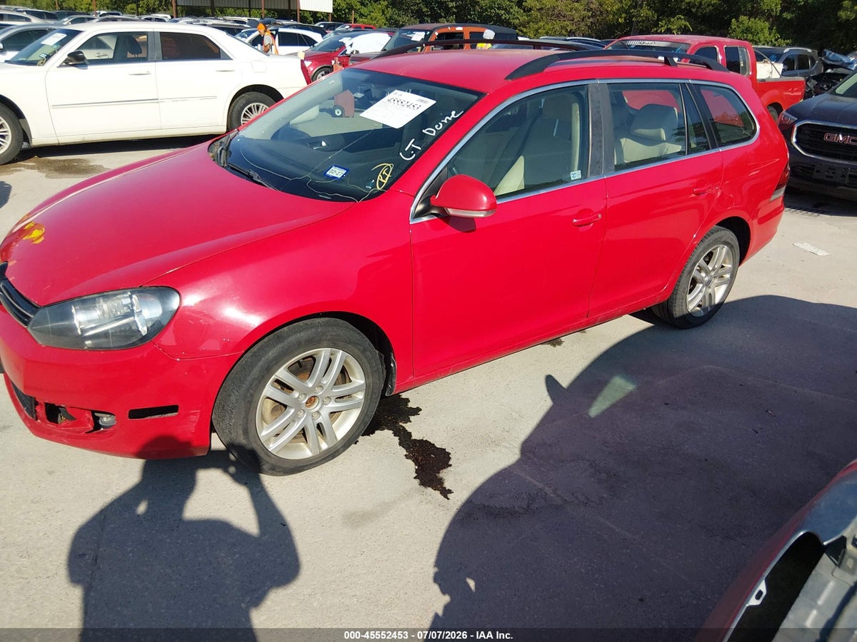 2014 VOLKSWAGEN JETTA SPORTWAGEN 2.0L TDI — снимка 2