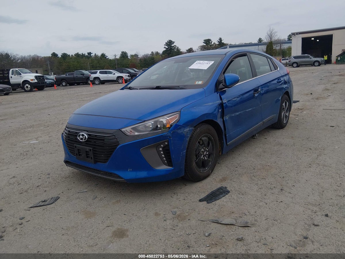 2018 HYUNDAI IONIQ HYBRID SEL — снимка 2