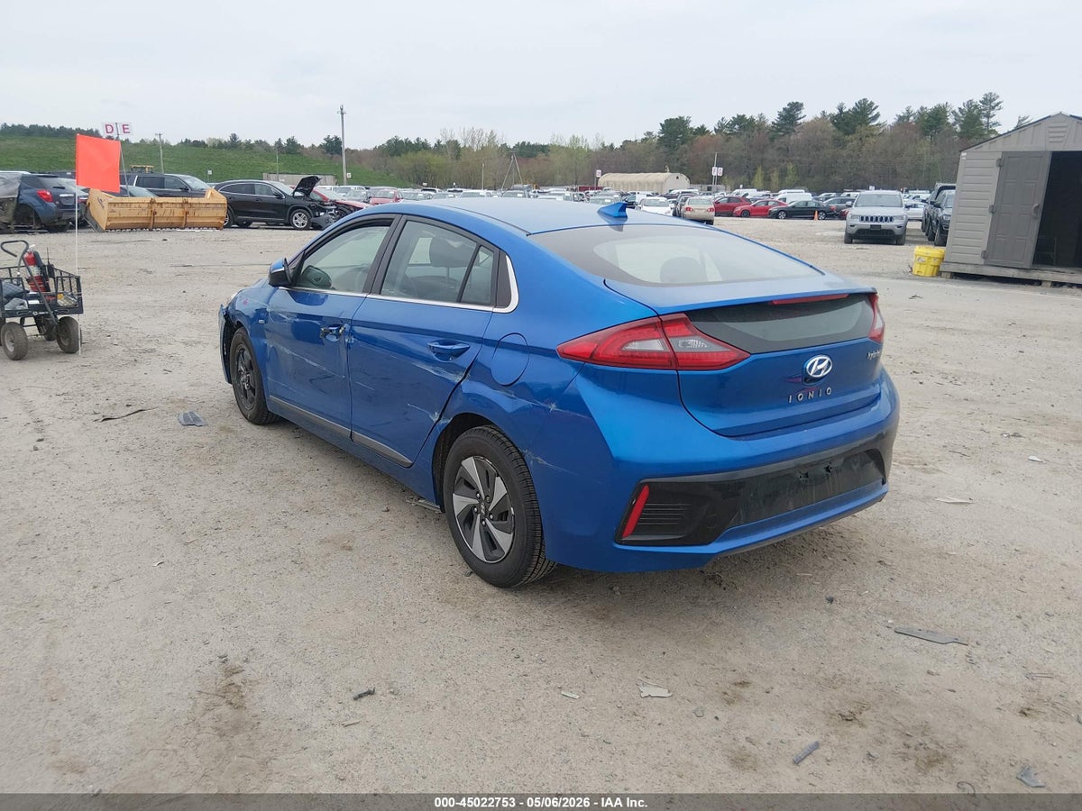 2018 HYUNDAI IONIQ HYBRID SEL — снимка 3