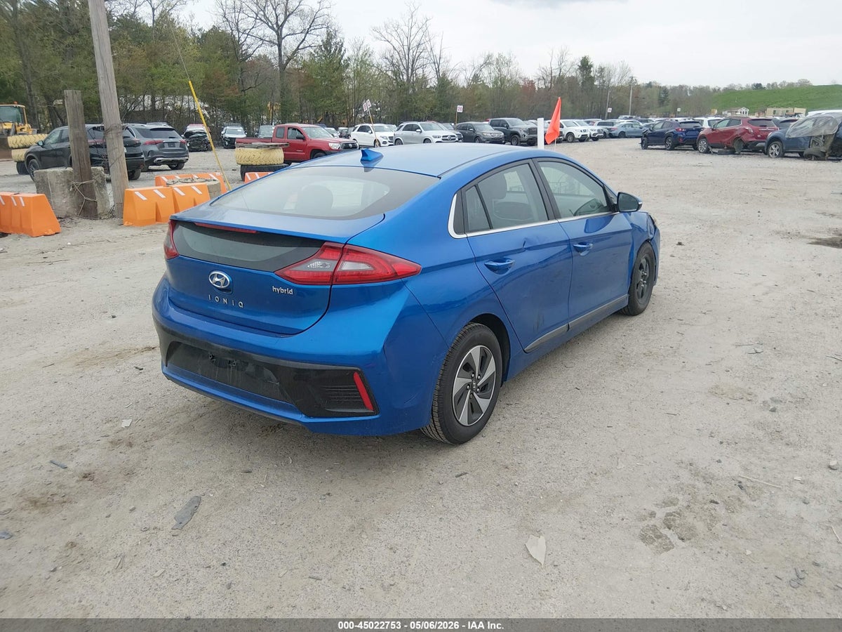 2018 HYUNDAI IONIQ HYBRID SEL — снимка 4