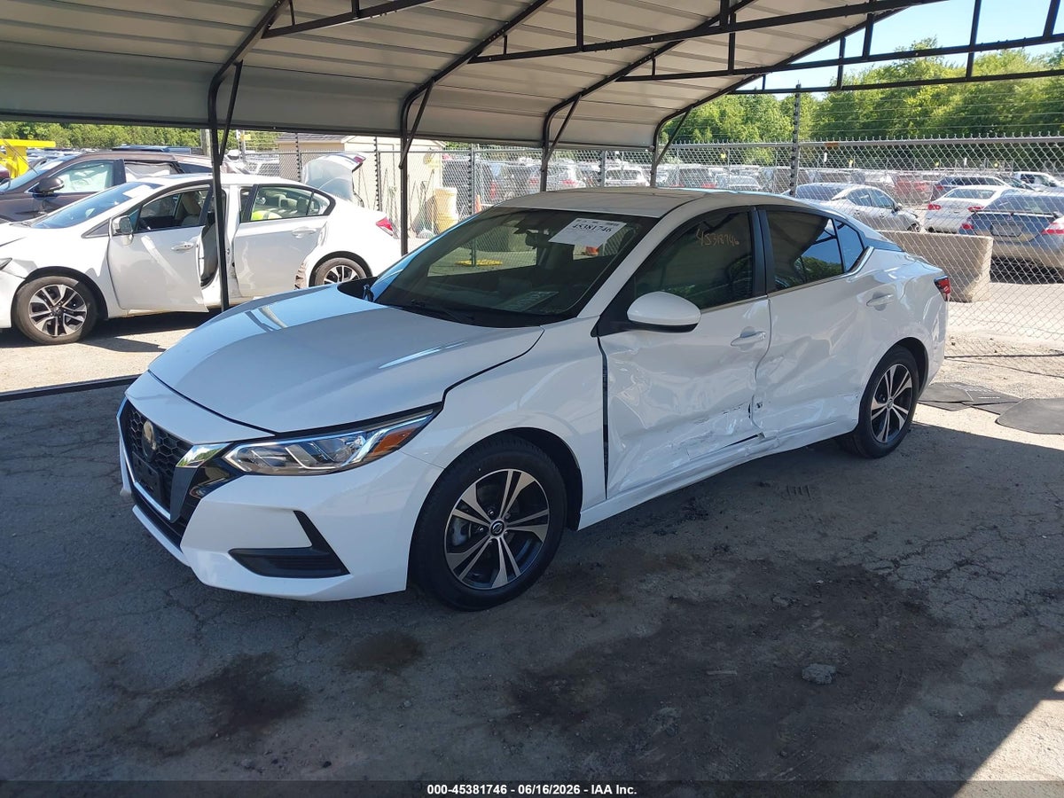 2023 NISSAN SENTRA SV XTRONIC CVT — снимка 2