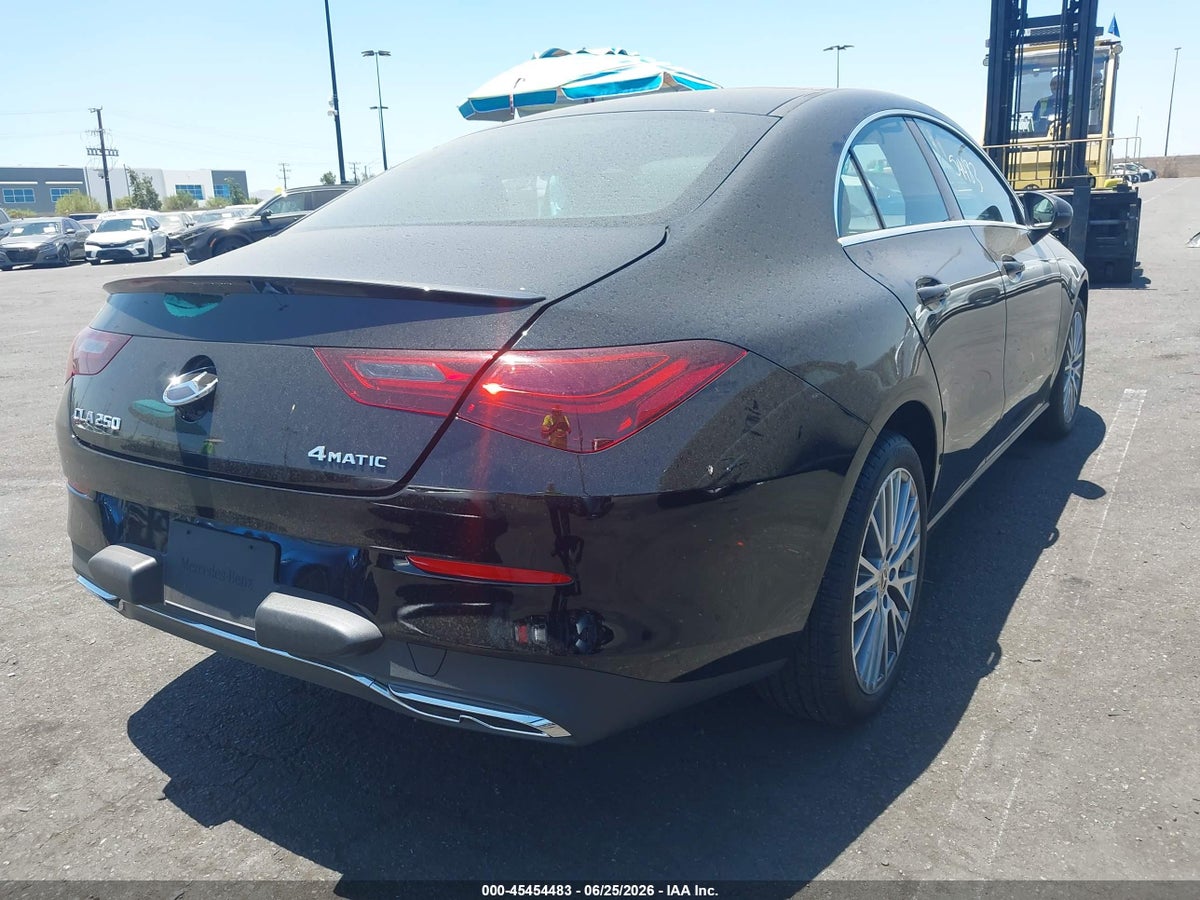 2026 MERCEDES-BENZ CLA 250 COUPE 4MATIC — снимка 4