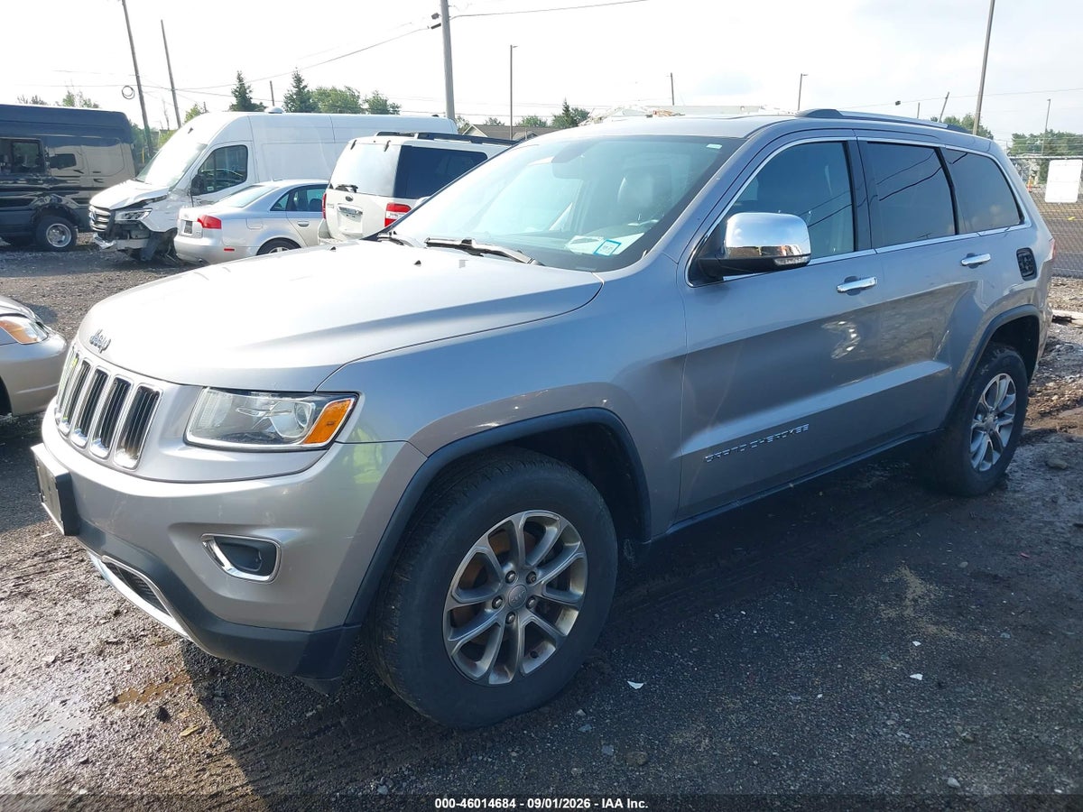 2014 JEEP GRAND CHEROKEE LIMITED — снимка 2