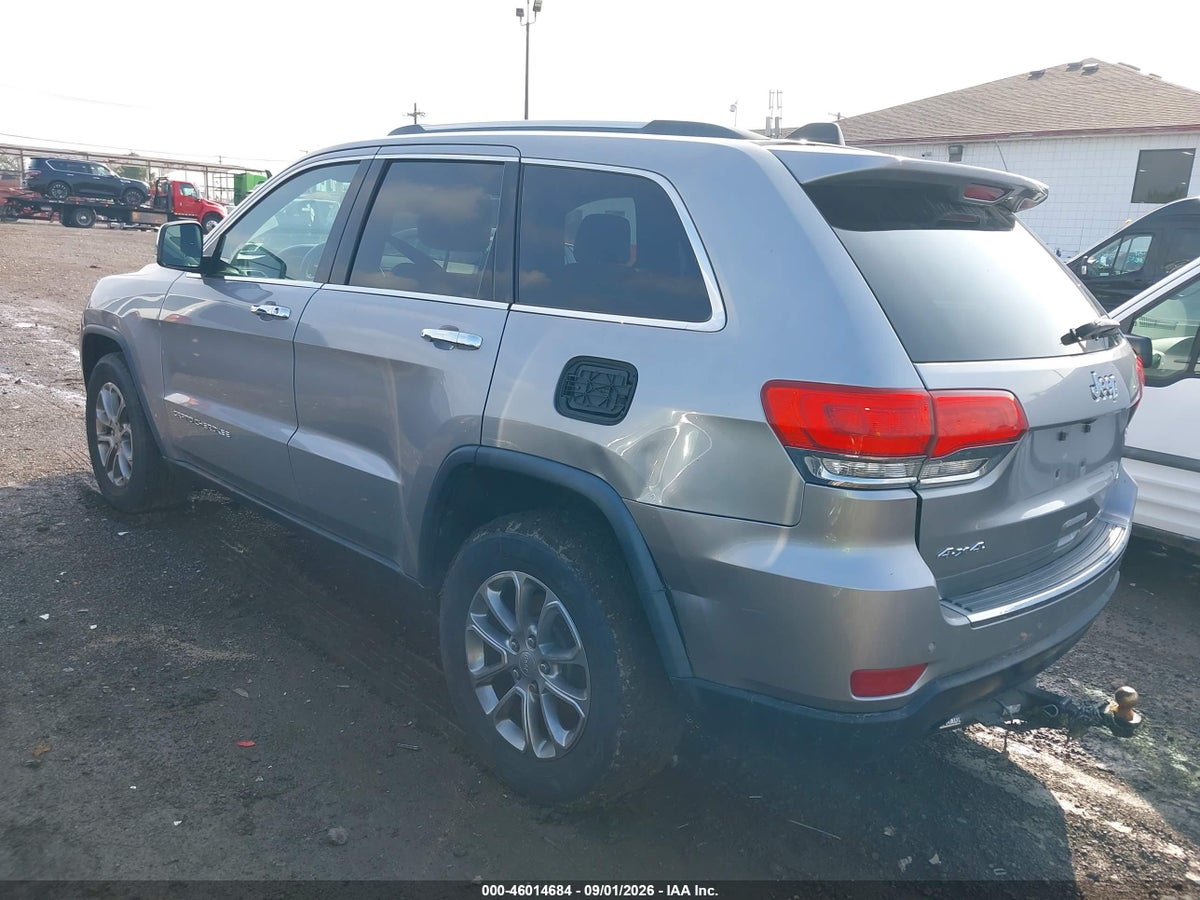 2014 JEEP GRAND CHEROKEE LIMITED — снимка 3