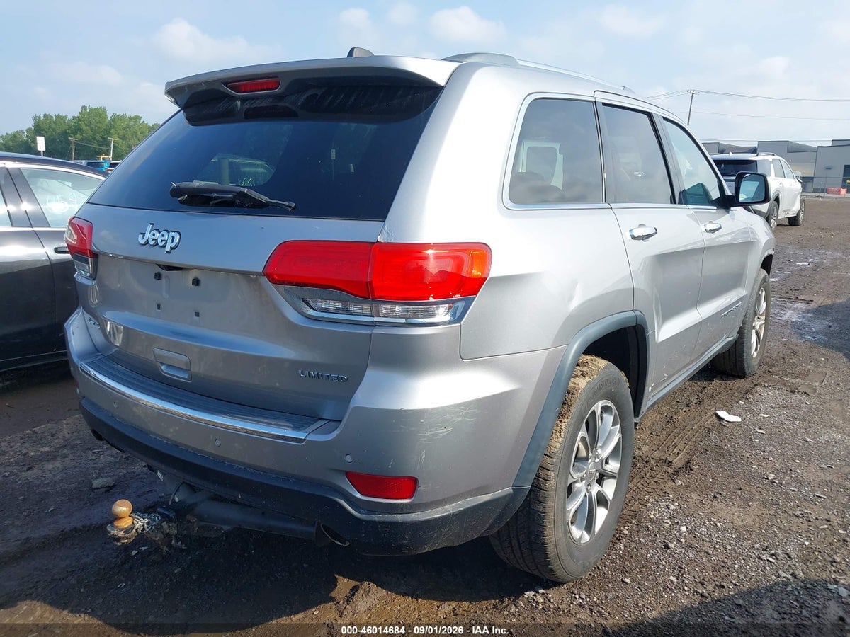 2014 JEEP GRAND CHEROKEE LIMITED — снимка 4