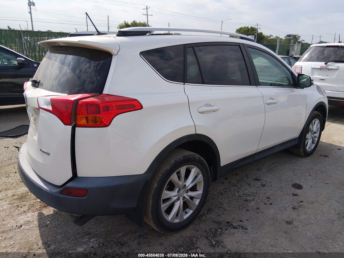 2013 TOYOTA RAV4 LIMITED — снимка 4