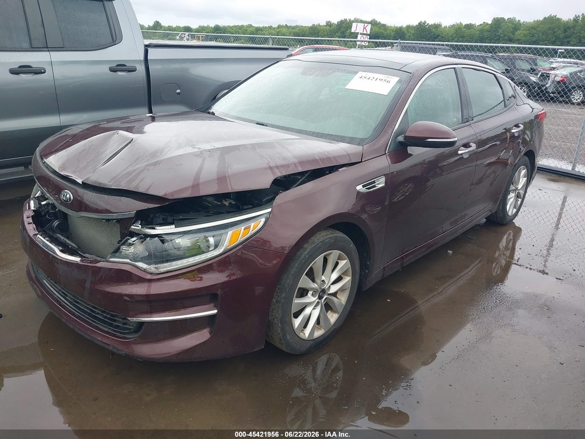 2018 KIA OPTIMA EX — снимка 2